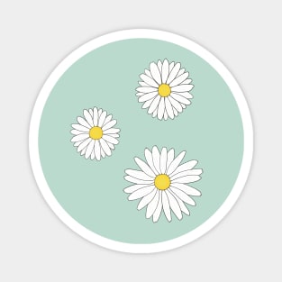 Daisy Flowers Magnet